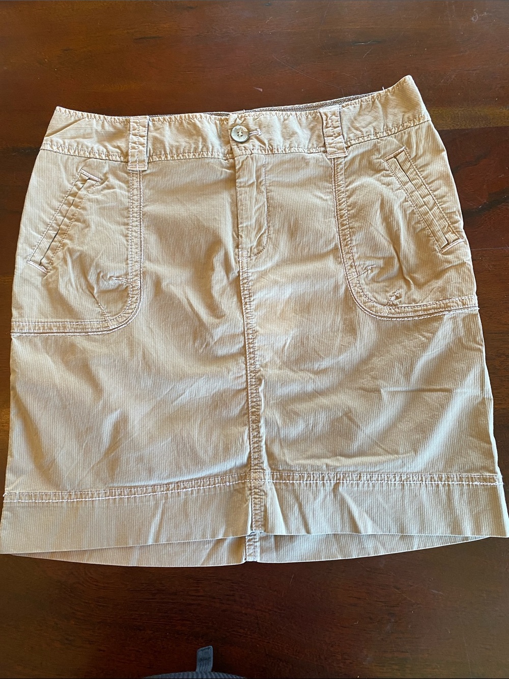 Eddie Bauer Tan Skirt